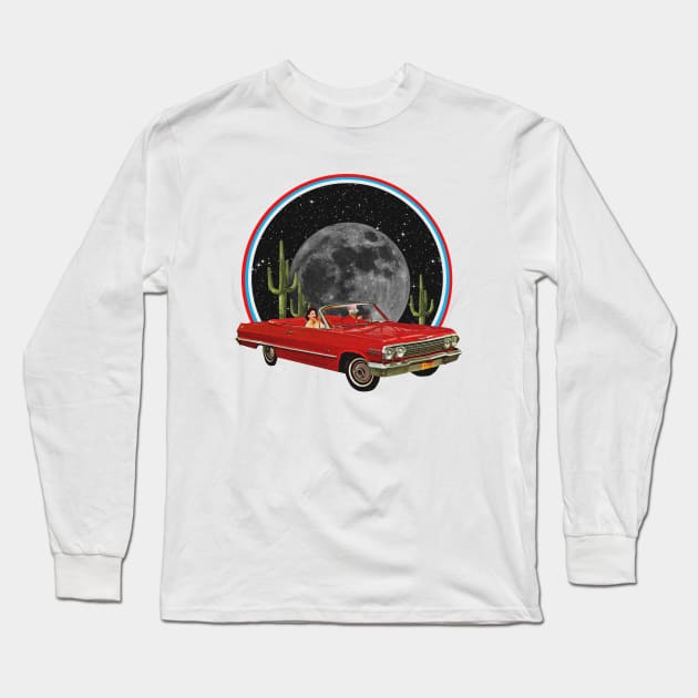 Long Ride Long Sleeve T-Shirt by Vintage Dream